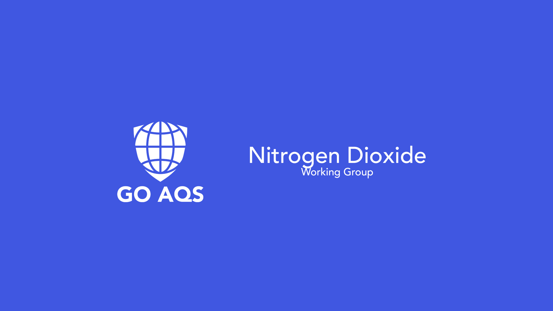 Nitrogen Dioxide WG – Conclusion