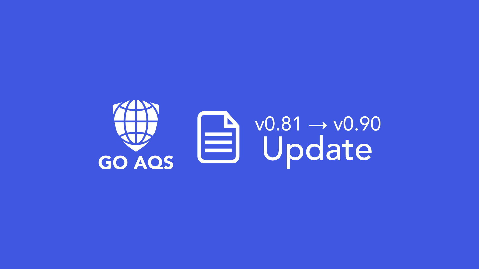 GO AQS White Paper v0.90 – Update