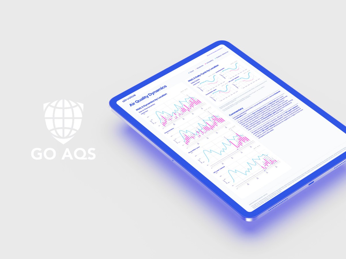 Bridging the Gap: AirVoice Implemented GO IAQS for Better Indoor Air&nbsp;Reporting