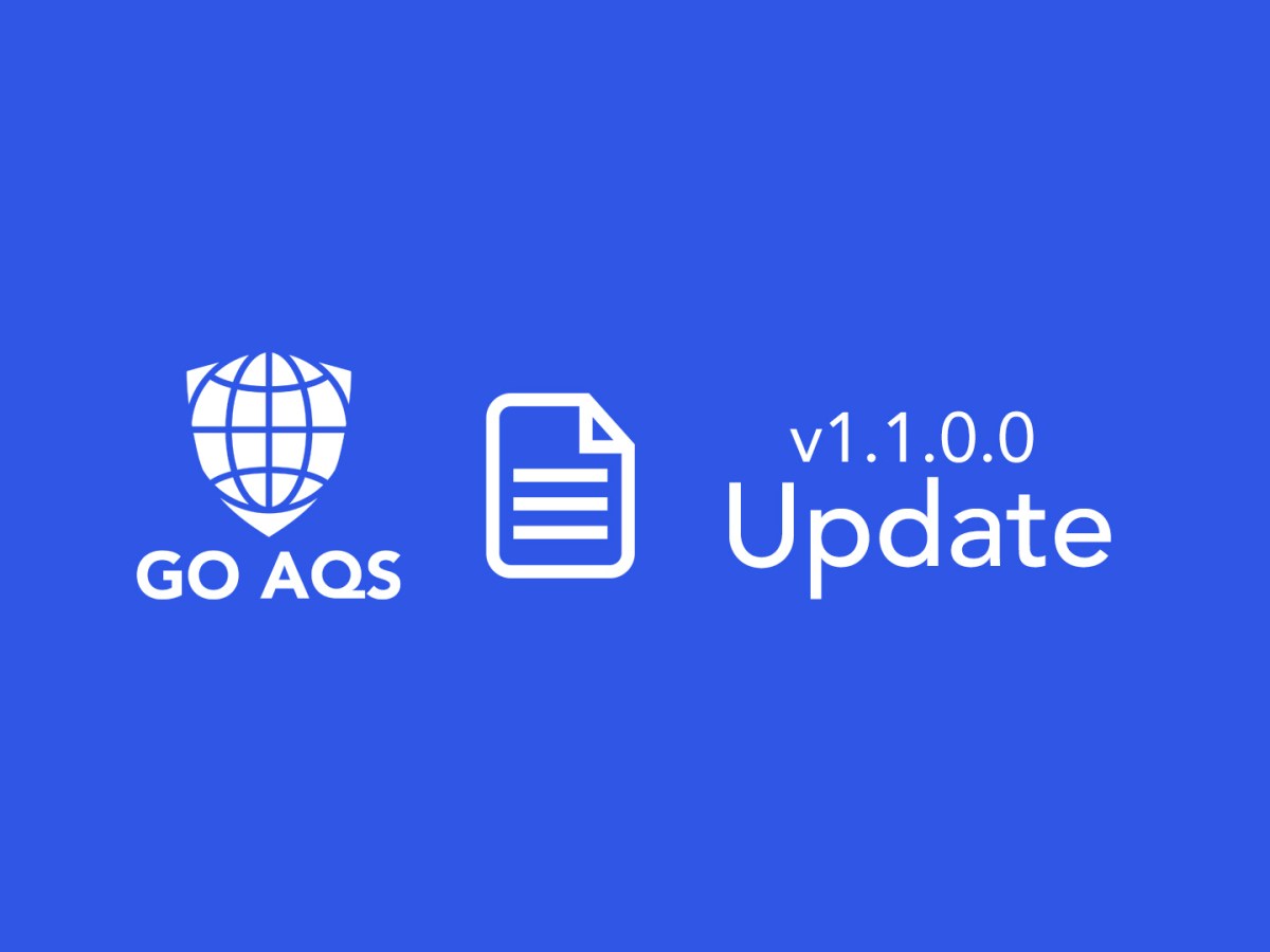 GO AQS White Paper v1.1.0.0 –&nbsp;Update